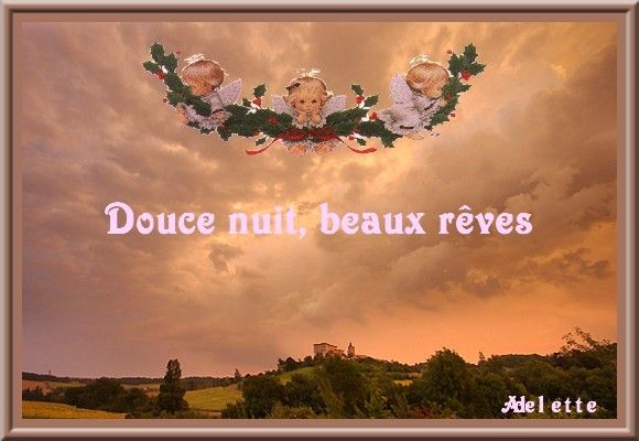 Gifs Animes Douce Nuit Beaux Reves