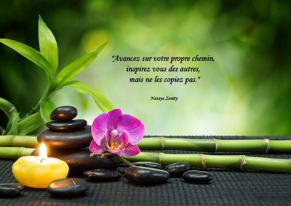 Avancez sur votre propre chemin