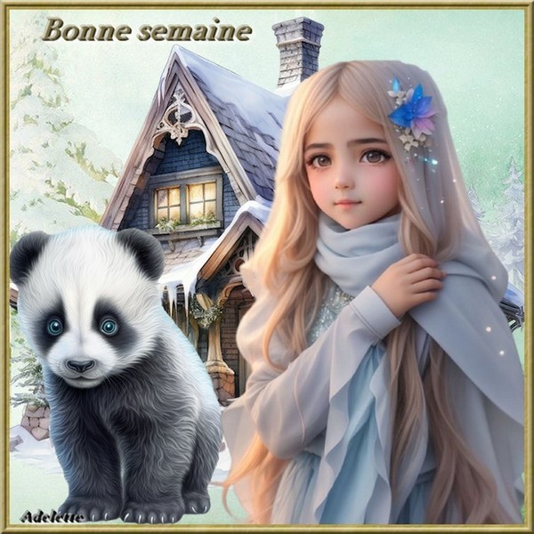 Bonne semaine, création du 1 12 2023