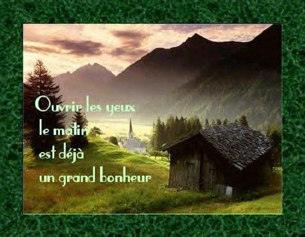 Ouvrir les yeux le matin