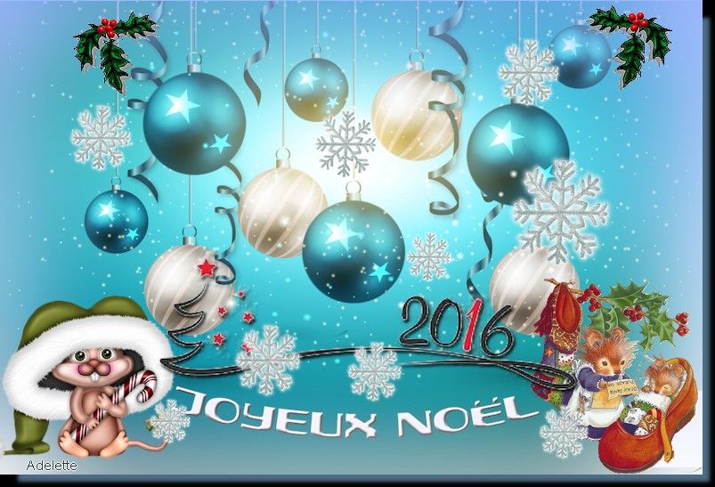 Joyeux Noël bleu